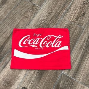 Coca-cola tube top